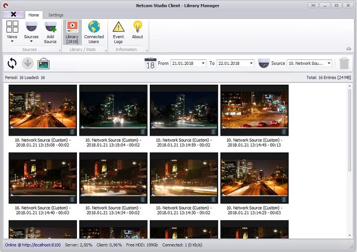 Open source security camera software mac online storage reviews